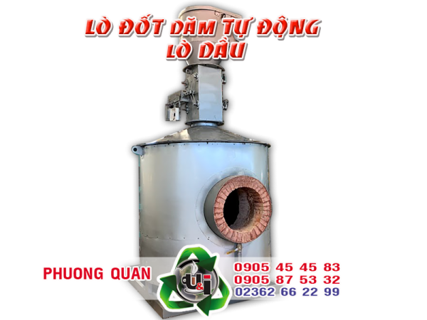 LÒ ĐỐT DĂM TỰ ĐỘNG - LÒ DẦU
