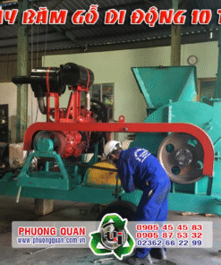 Máy Băm Di Động 10 tấn