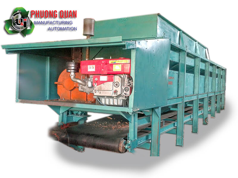 Máy lột vỏ cây 8 tấn